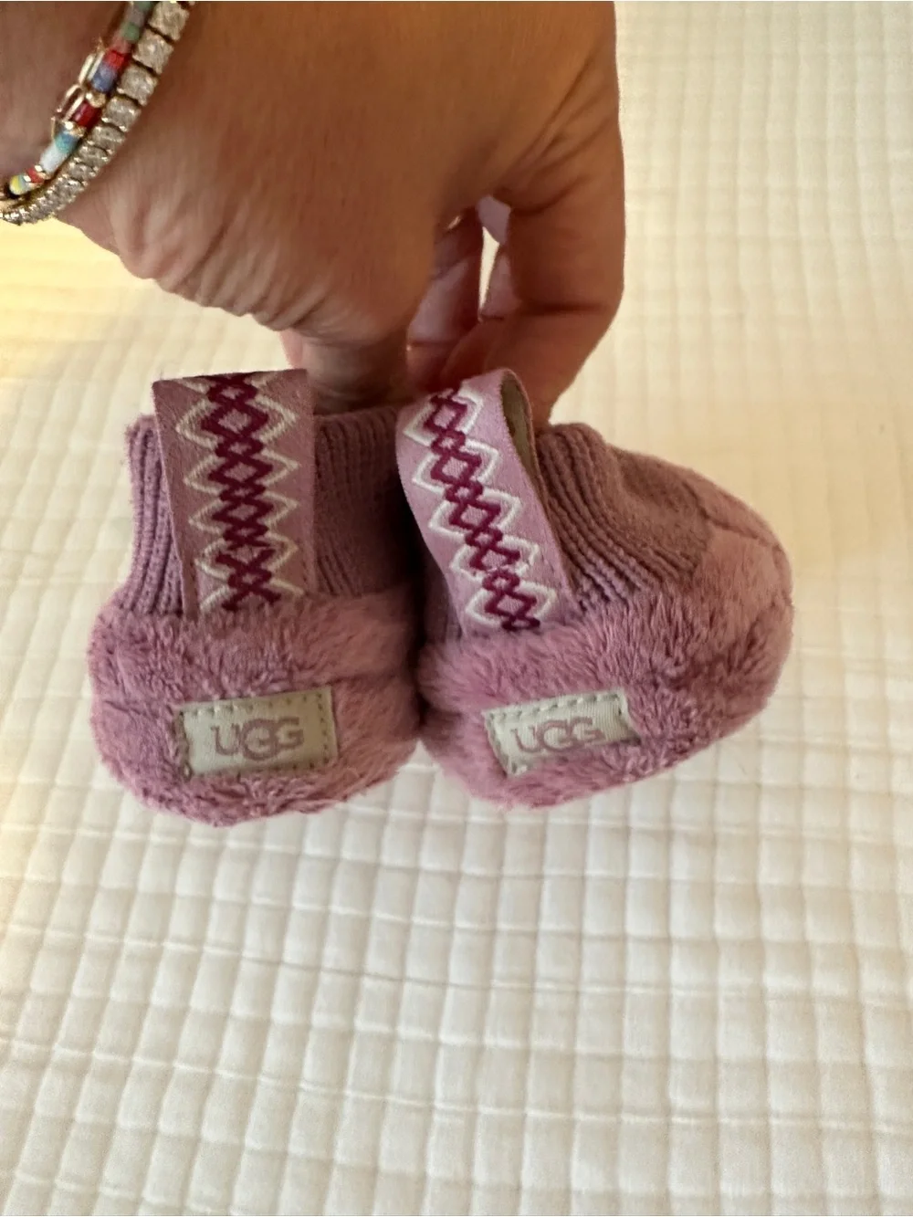UGG plush slip